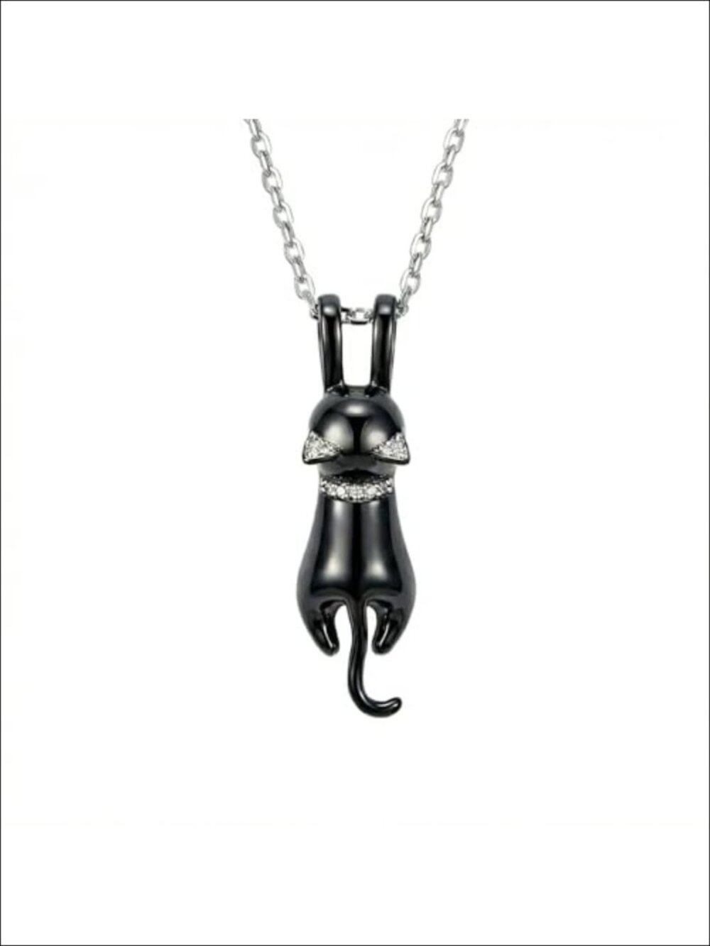 Cat Pendant Necklace Gifts for Women Cat Lovers Gold Necklaces Trendy